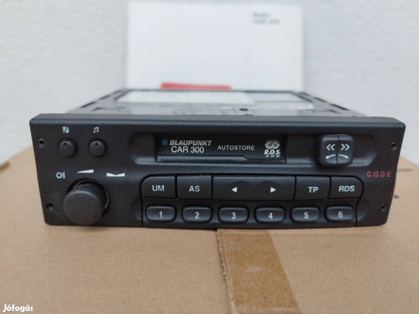 Blaupunkt CAR300 Opel gyári fejegység 