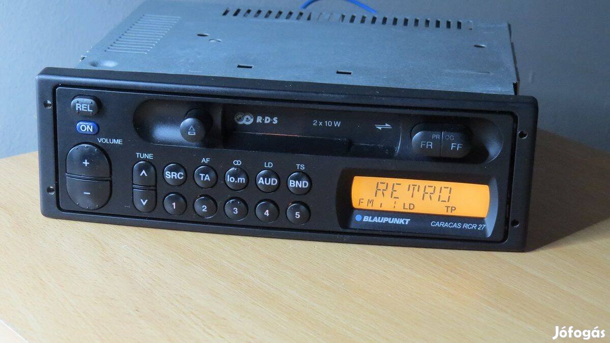Blaupunkt Caracas RCR 27 régi retro radio autórádió