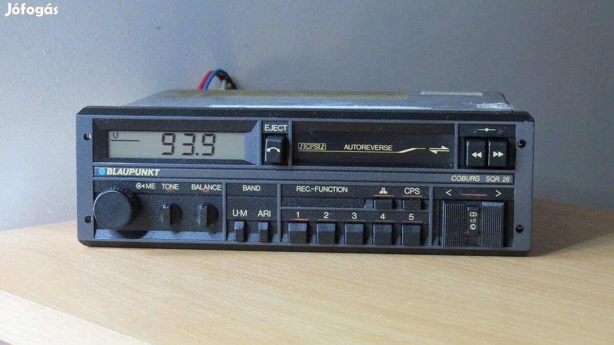 Blaupunkt Couburg régi retro rádió autórádió