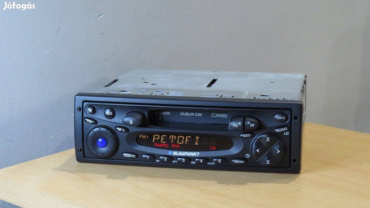 Blaupunkt Dublin C30 retro régi rádió autórádió magnó
