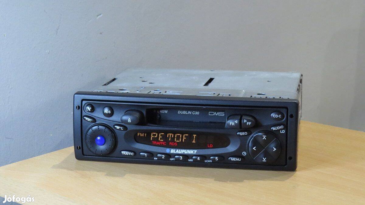 Blaupunkt Dublin C30 retro régi rádió autórádió magnó