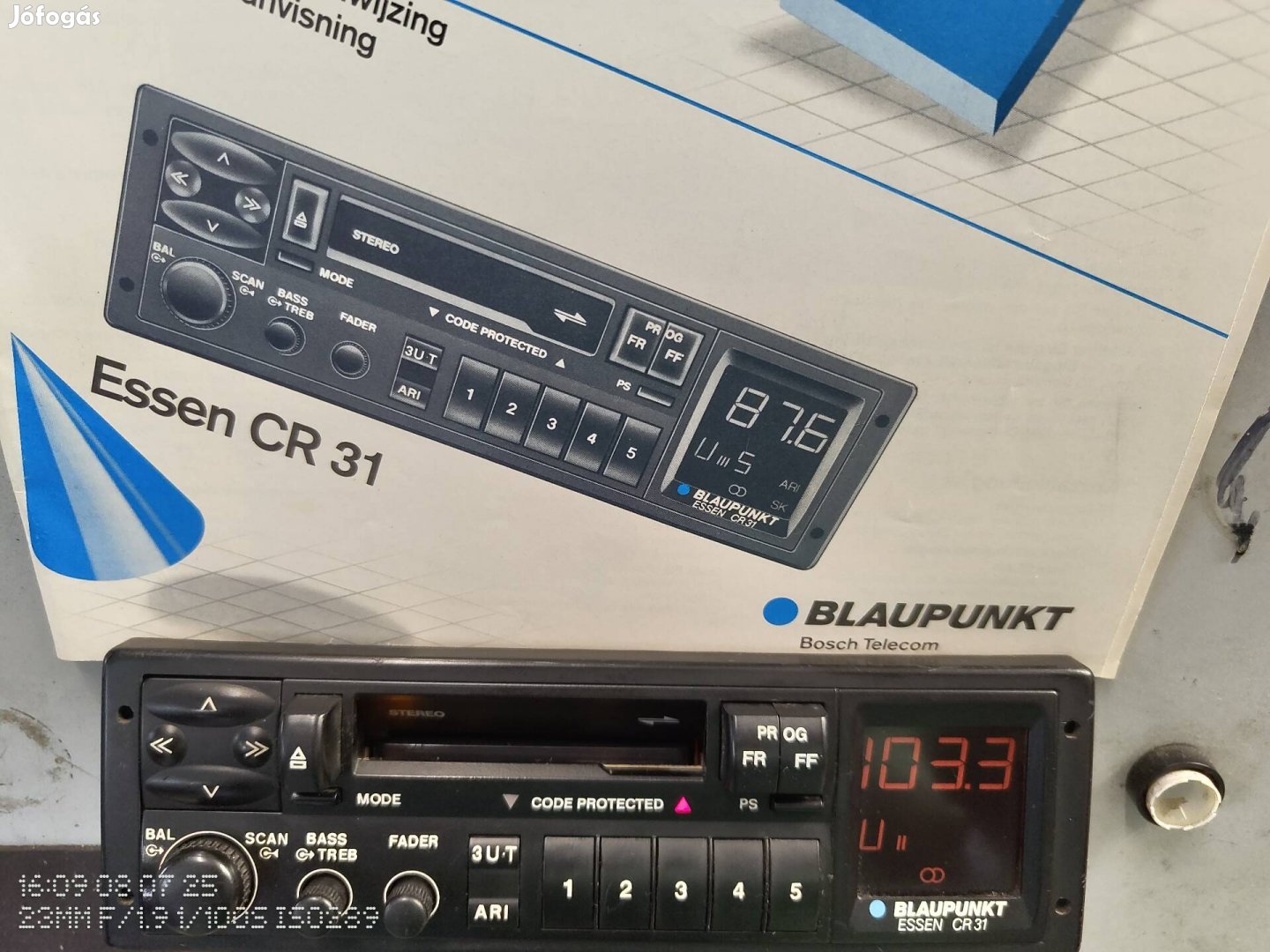 Blaupunkt Essen CR31 kazettás autórádió #3