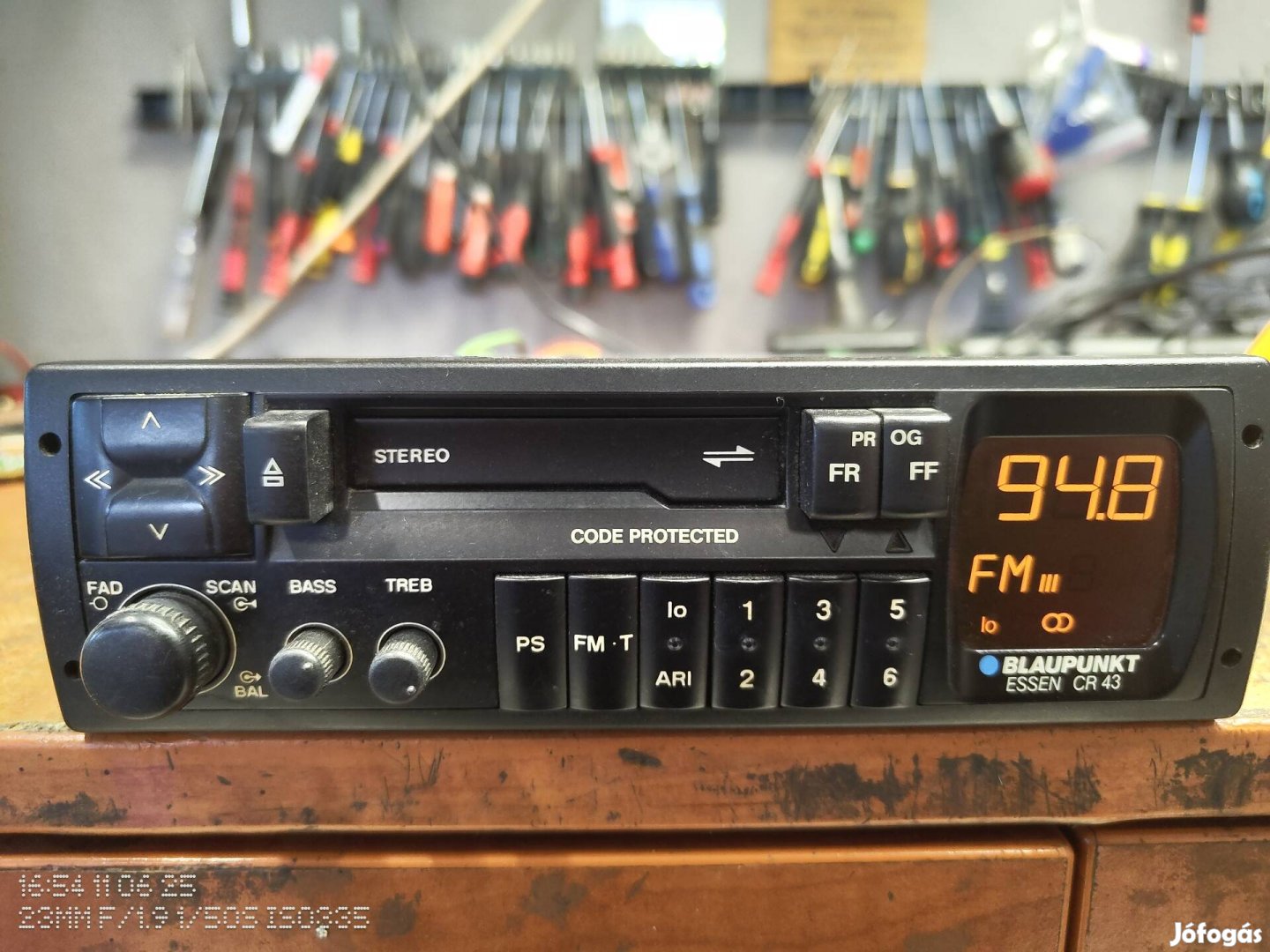Blaupunkt Essen CR43 kazettás autórádió