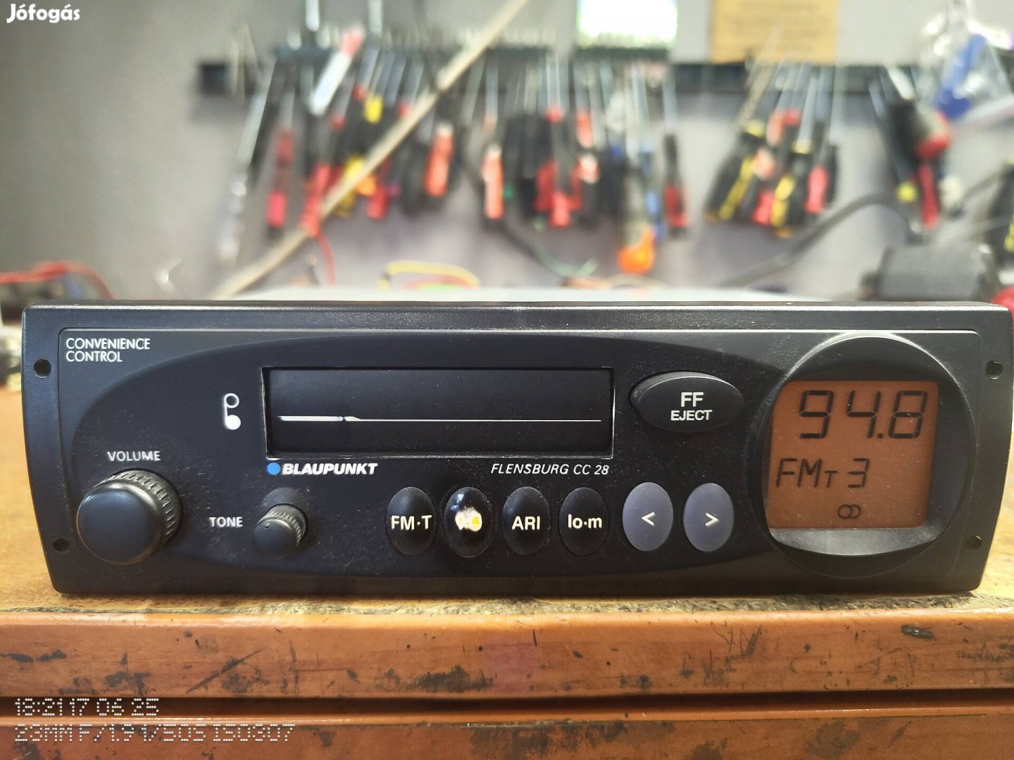 Blaupunkt Flensburg CC28 kazettás autórádió 