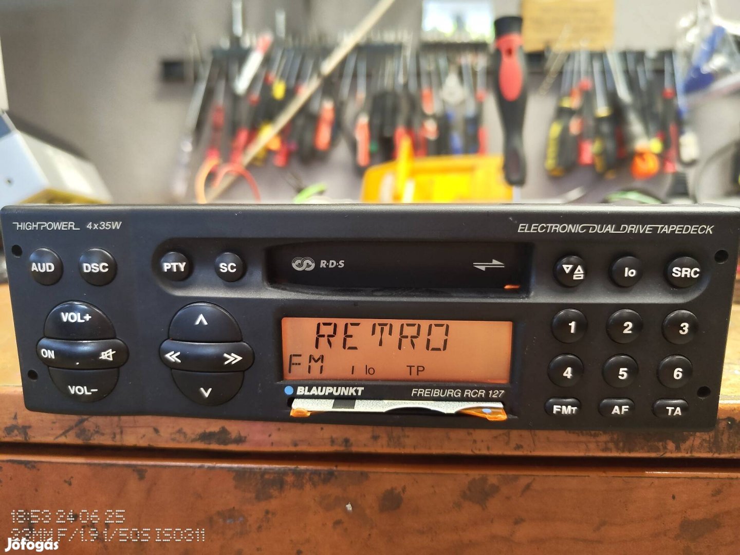 Blaupunkt Freiburg RCR 127 kazettás autórádió