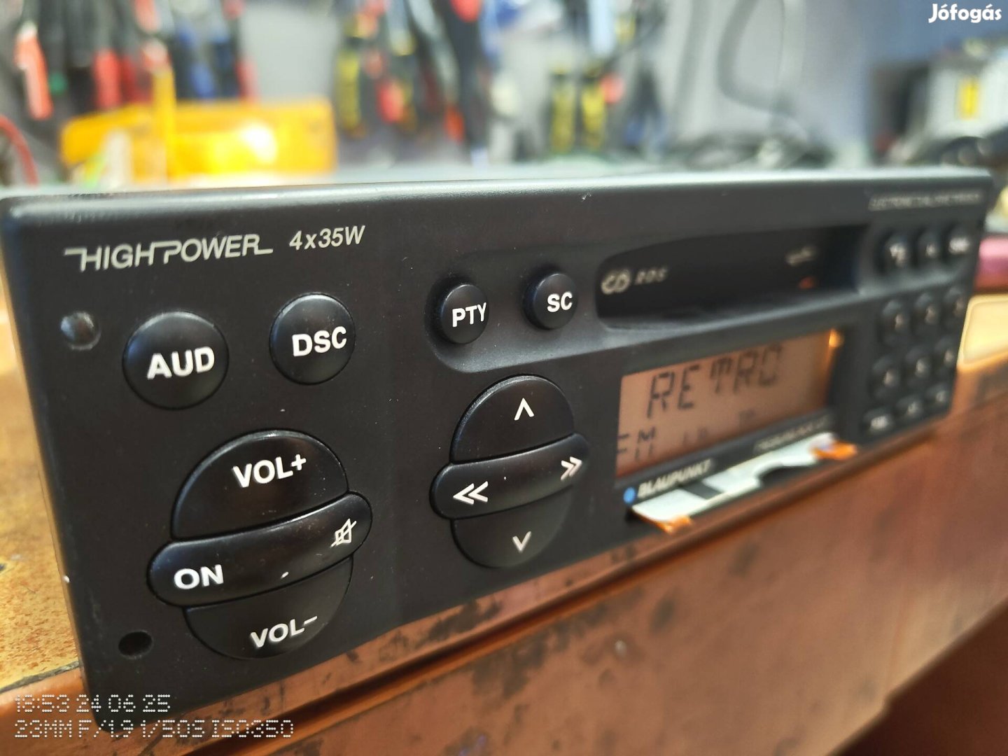 Blaupunkt Freiburg RCR 127 kazettás autórádió 