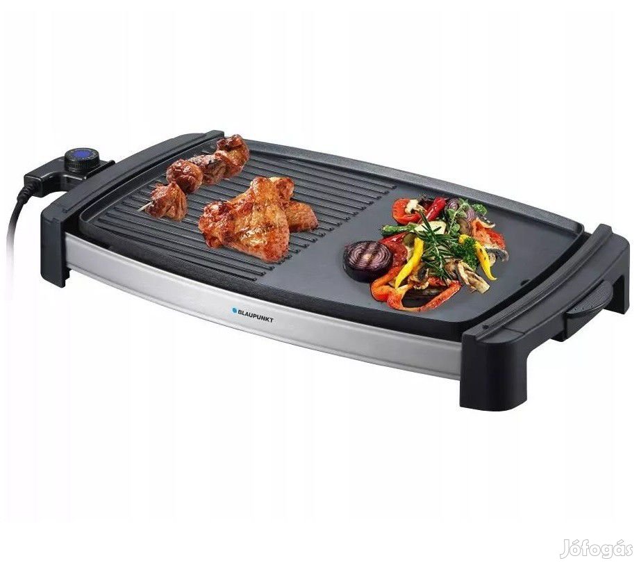 Blaupunkt GRT301 elektromos 45 x 30 cm asztali grill, 2000W grillsütő