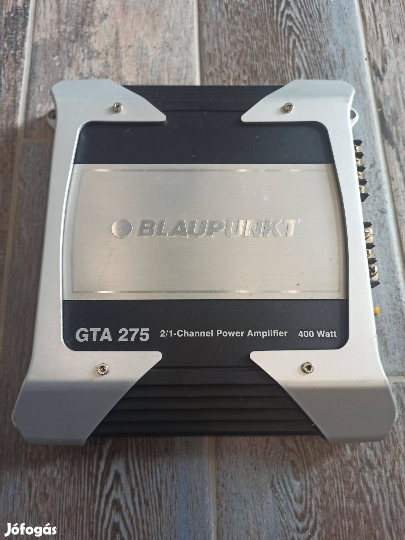 Blaupunkt GTA 275, 2/1 csatornás 400W-os autós erősítő eladó