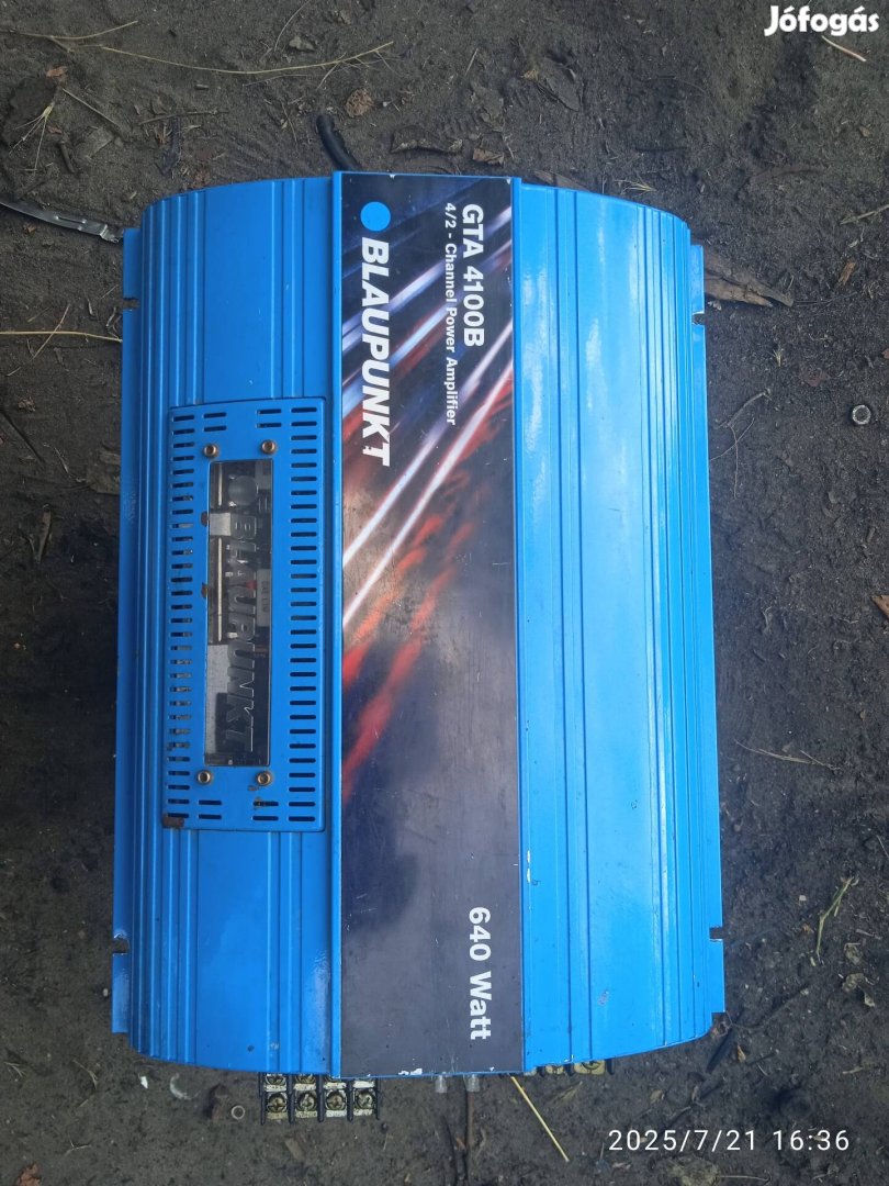 Blaupunkt GTA 4100B 4 csatornás erősítő eladó