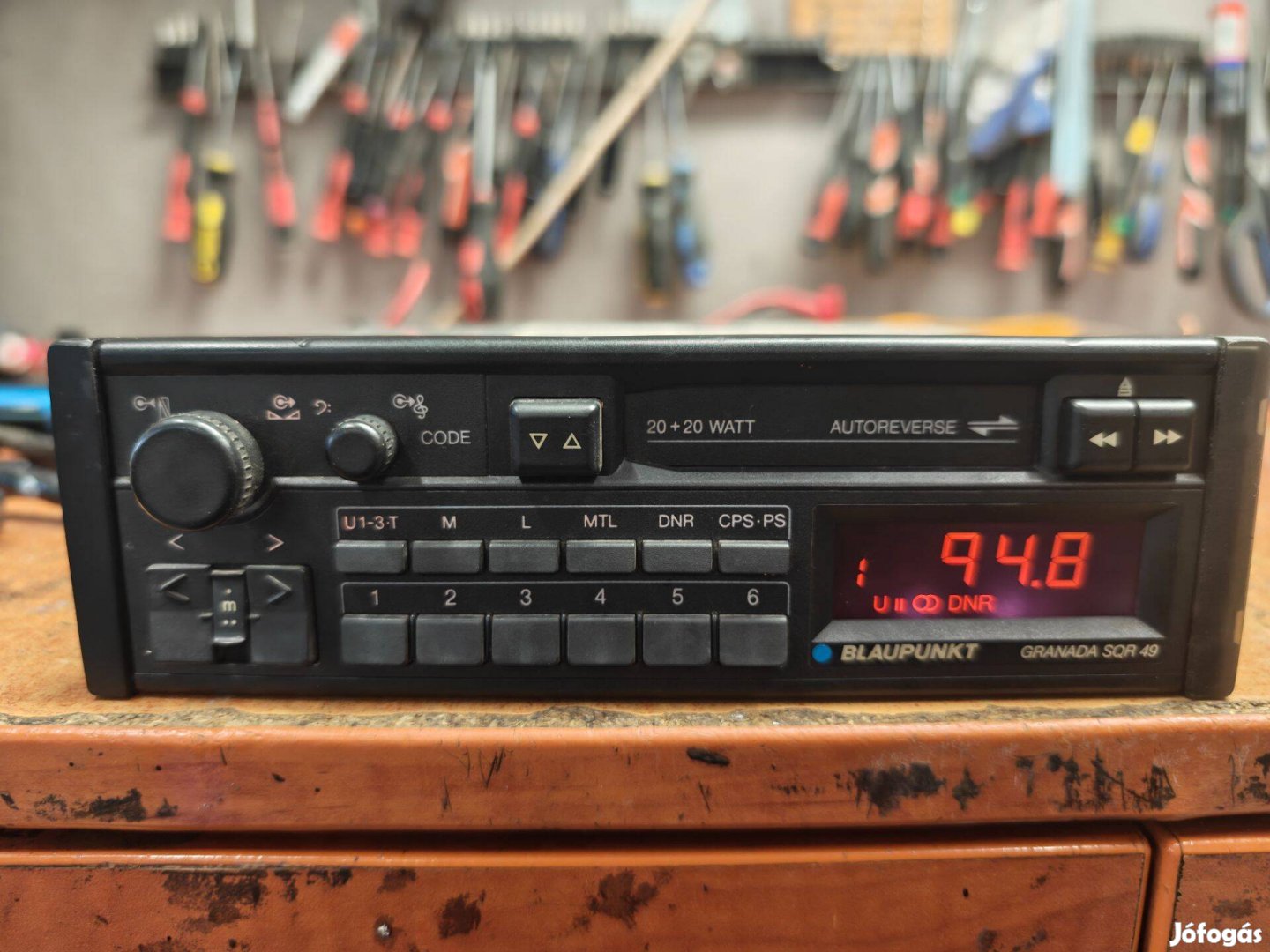 Blaupunkt Granada SQR 49 kazettás autórádió