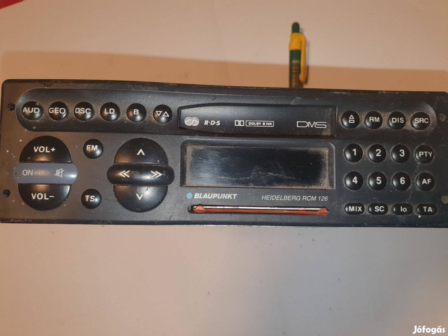 Blaupunkt Heidelberg RCM 126 autórádió alkatrésznek