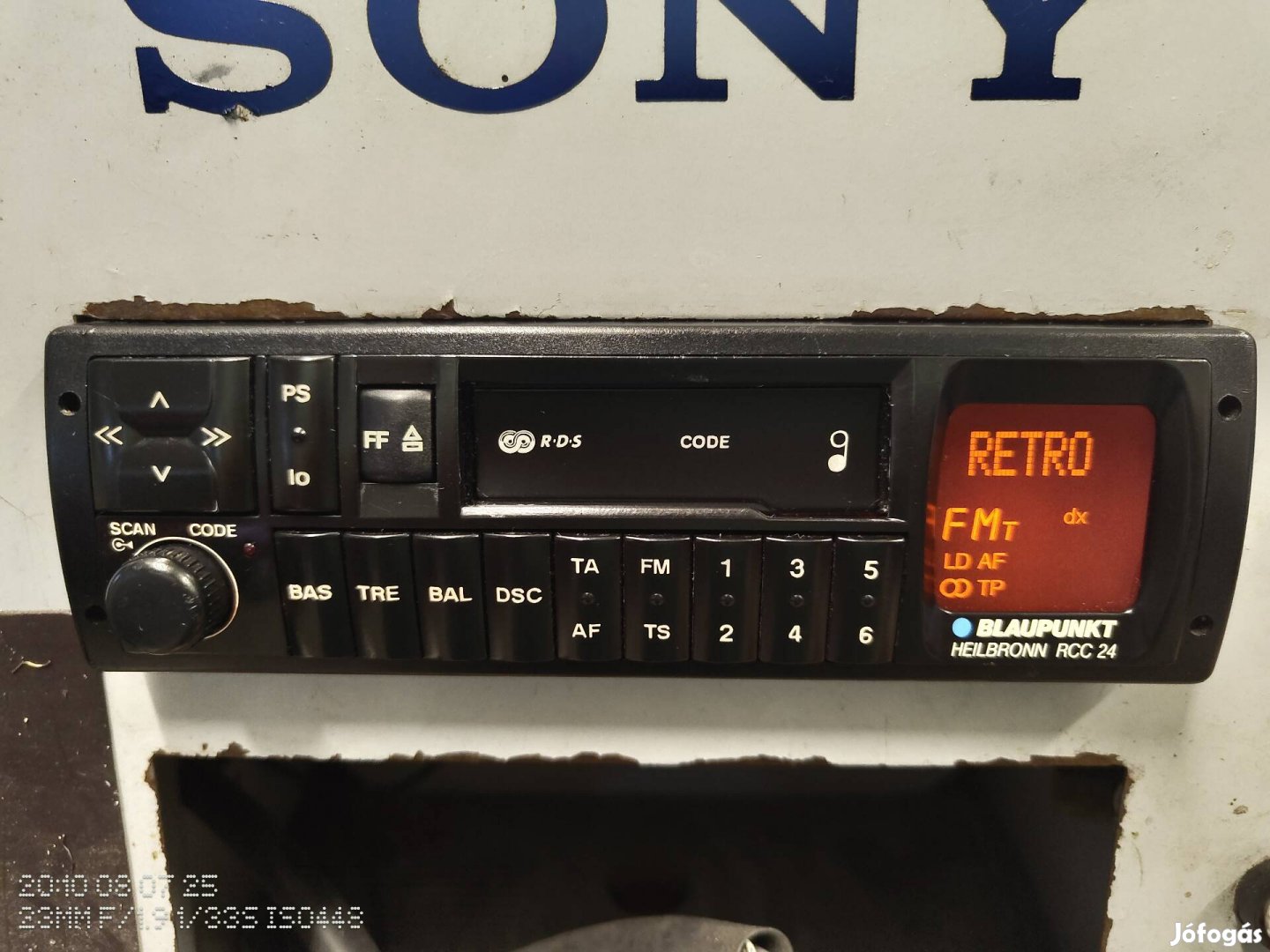 Blaupunkt Heilbronn RCC24 kazettás autórádió
