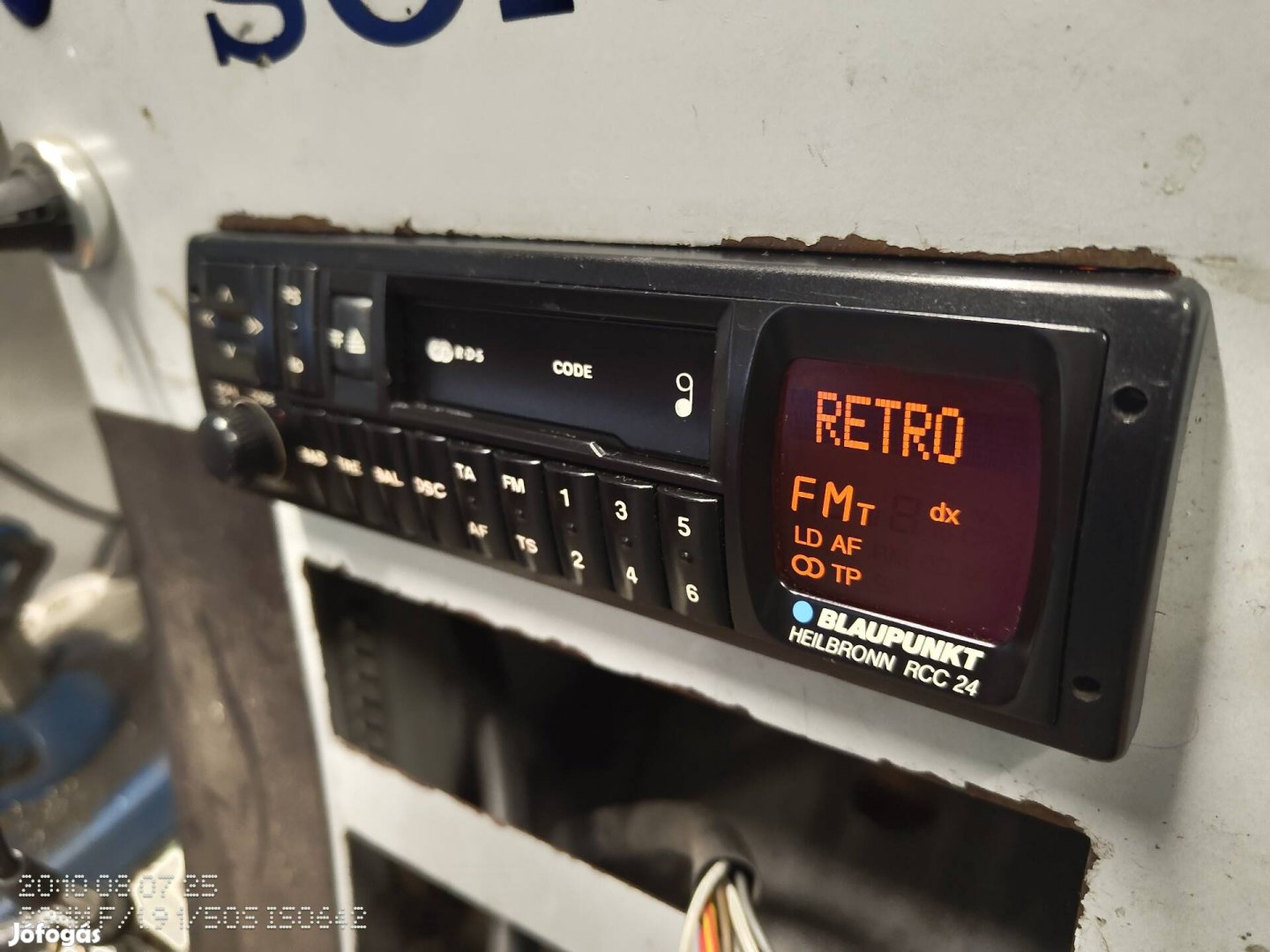 Blaupunkt Heilbronn RCC24 kazettás autórádió.