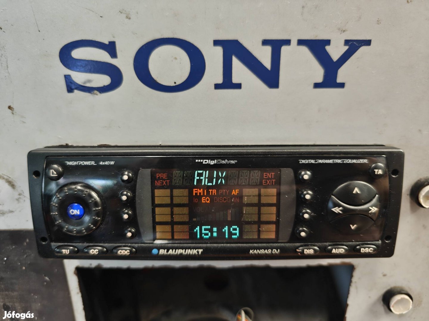 Blaupunkt Kansas DJ Bluetooth autórádió 