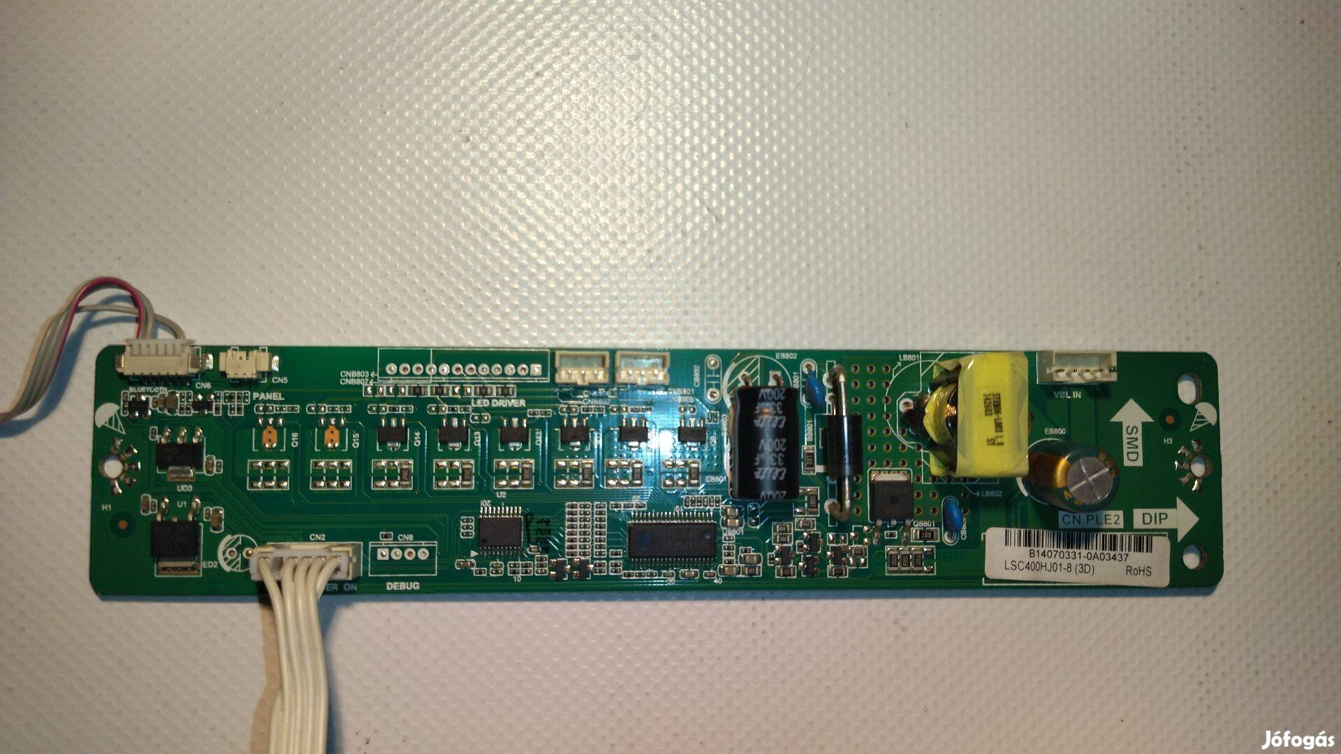 Blaupunkt LSC400HJ01-8 3D LED Driver LED Vezérlő