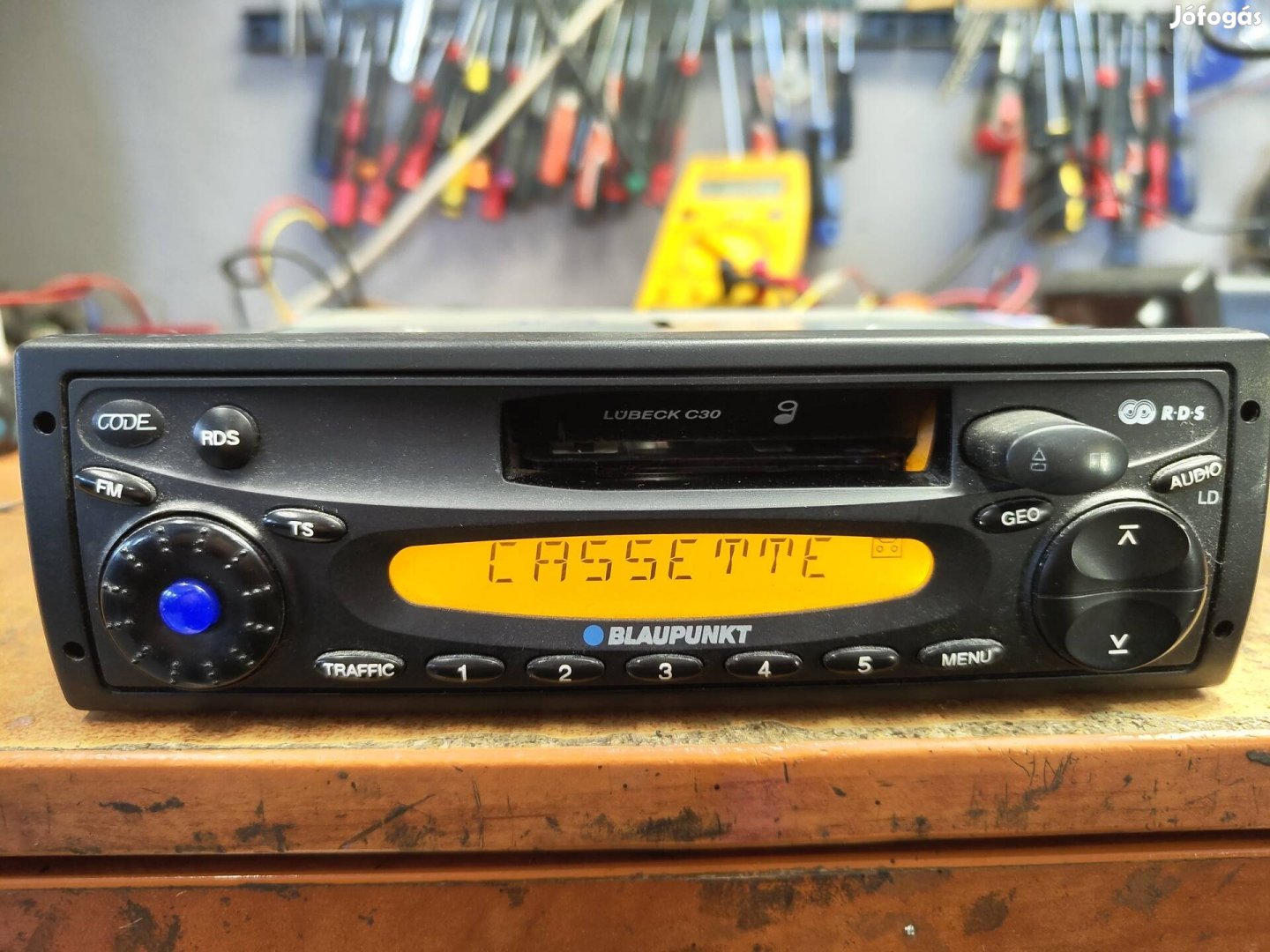 Blaupunkt Lubeck C30 kazettás autórádió 