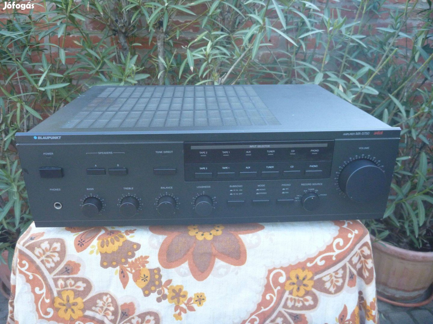Blaupunkt MA5750 Japán erősítő ugyan az mint a Yamaha A-520