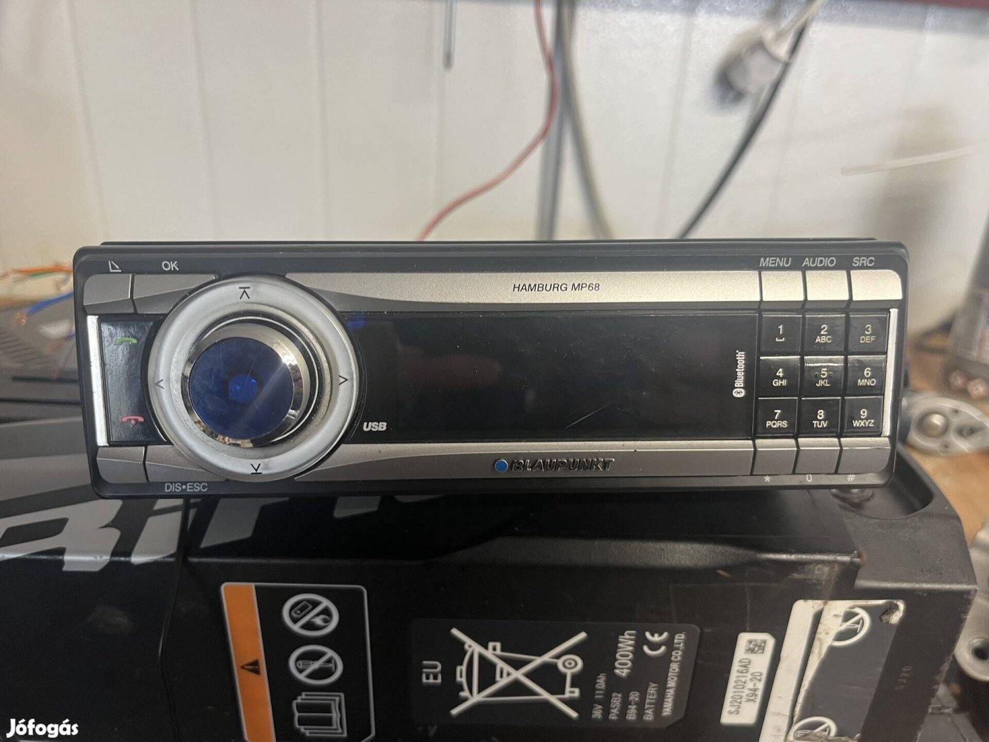 Blaupunkt MP68 retro rádió fejegység Bluetooth 