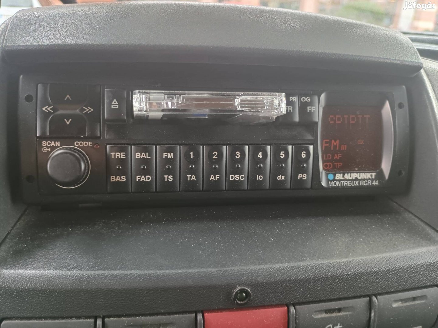 Blaupunkt Montreux RCR44 autórádió magnó