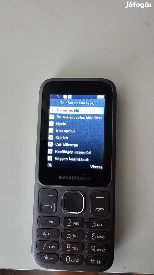 Blaupunkt Nagykijelzös  Nyomogombos Telefon