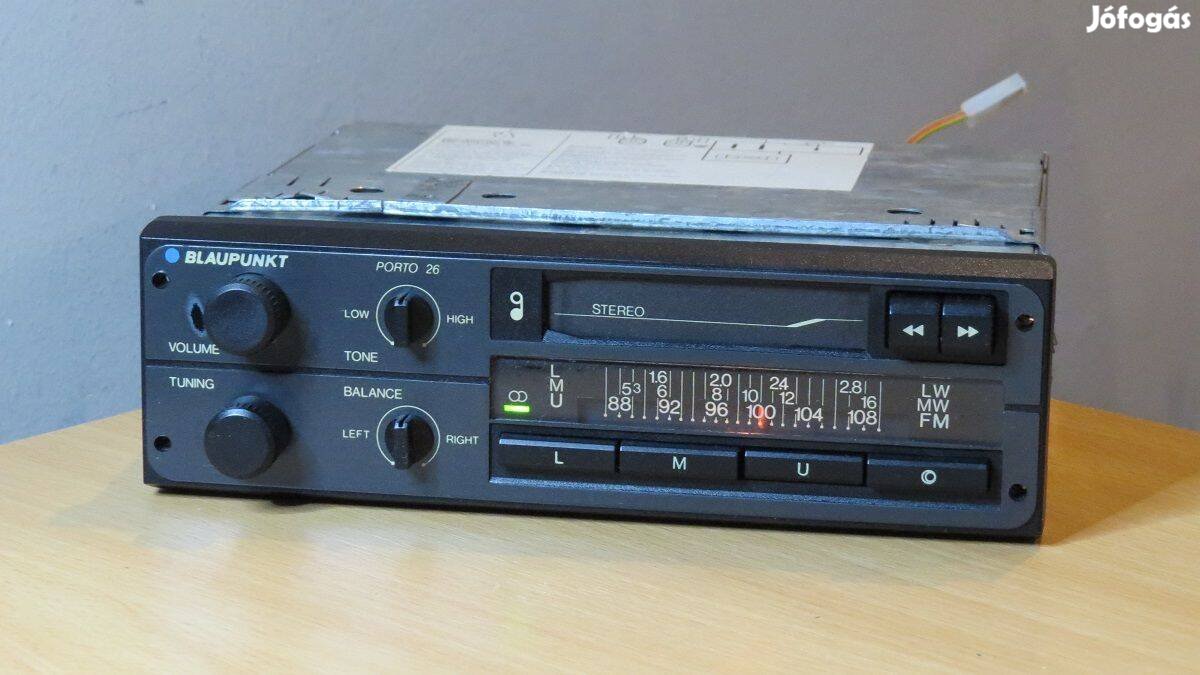 Blaupunkt Porto 26 régi retro rádió autórádió magnó