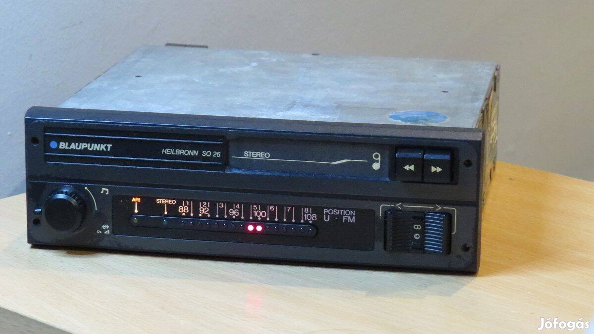 Blaupunkt SQ 26 régi retro rádió autórádió