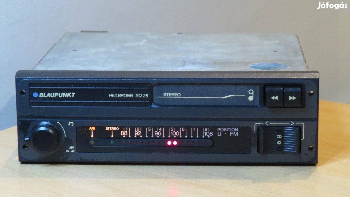 Blaupunkt SQ 26 régi retro rádió autórádió