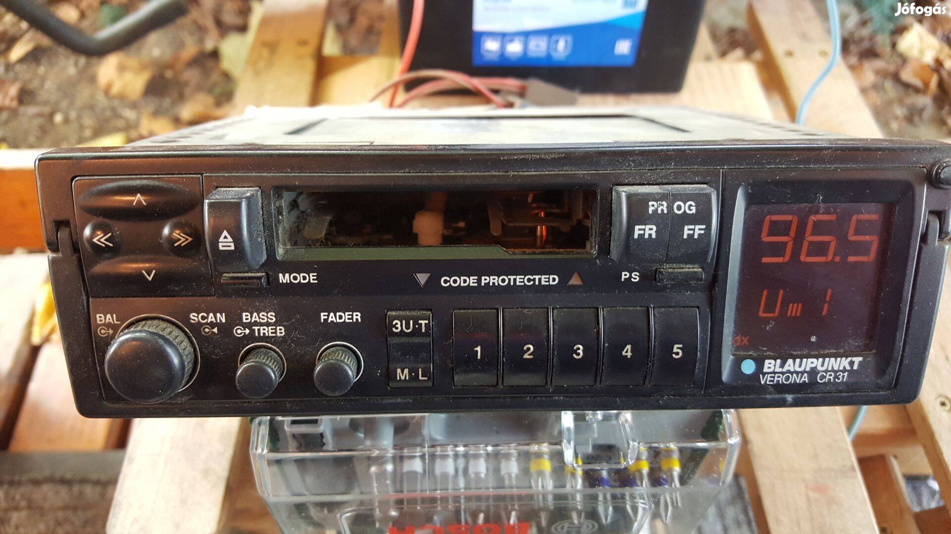 Blaupunkt Verona CR31 retró autórádió