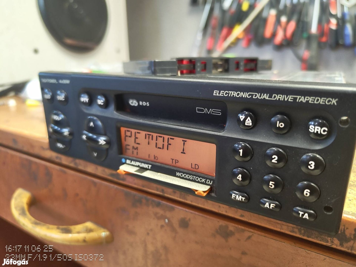 Blaupunkt Woodstock DJ kazettás autórádió 