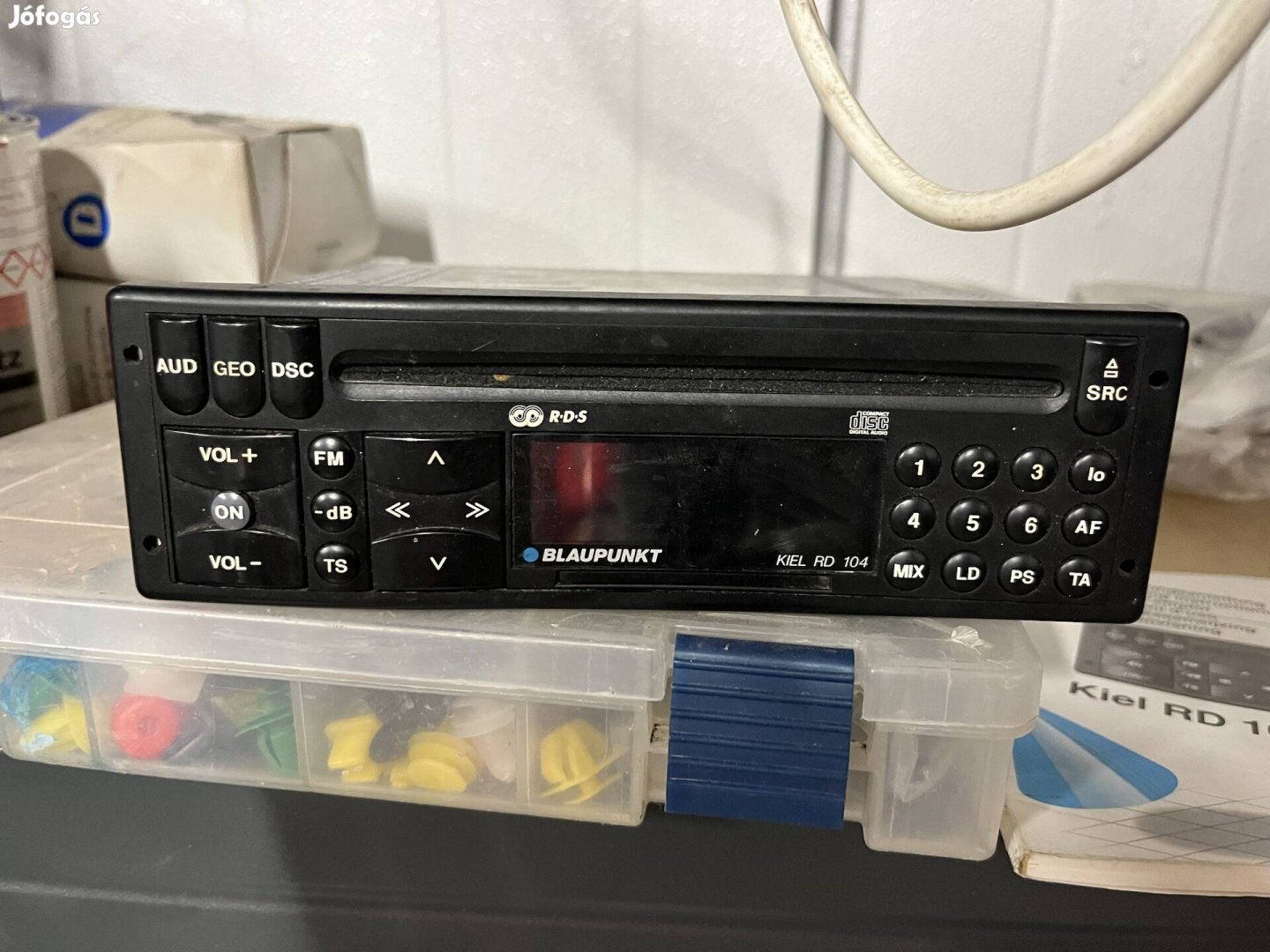 Blaupunkt kiel rd 104 retro rádió fejegység 