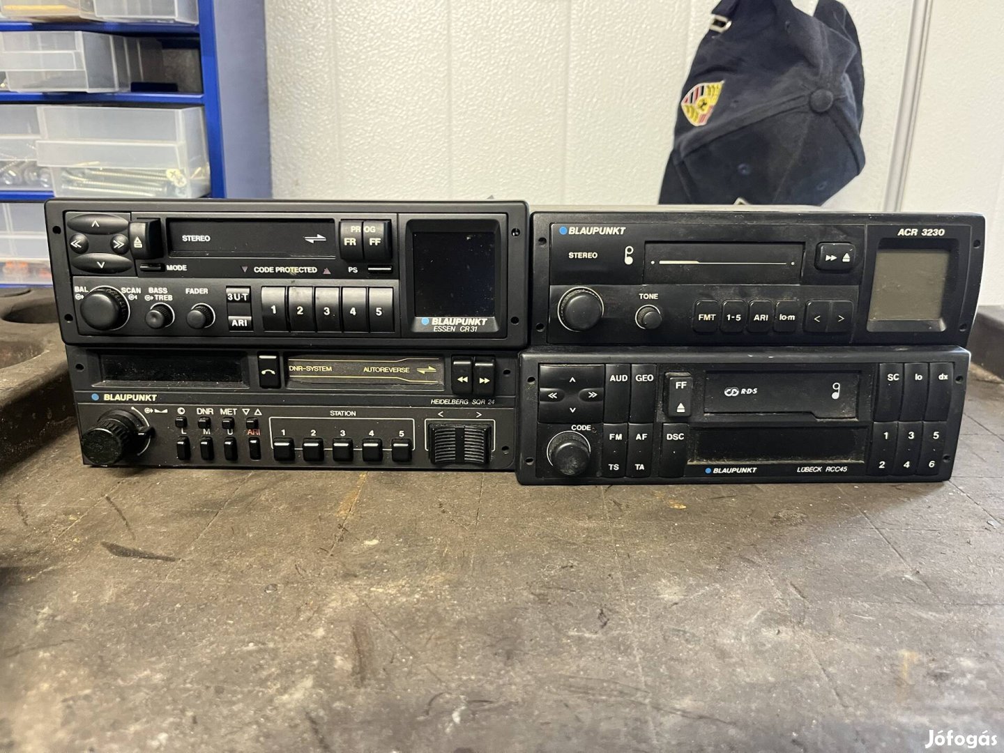 Blaupunkt retro rádió fejegység hifi 