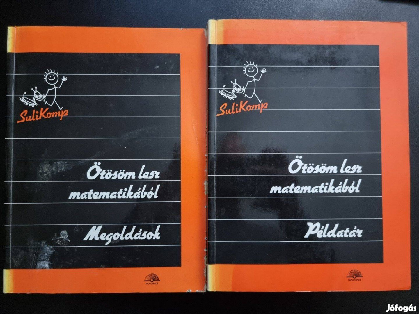 Blázsovics József: Ötösöm lesz matematikából, 557+394 oldal, Novotrade