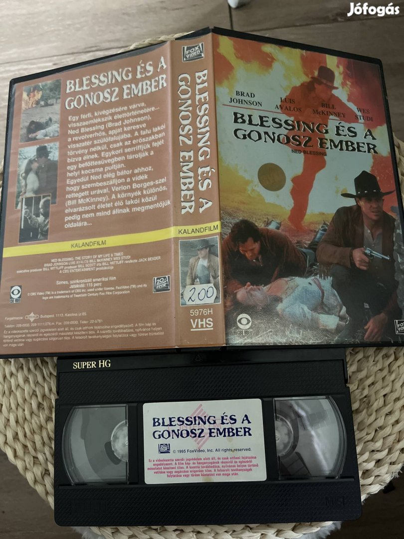 Blessing és a gonosz ember vhs film