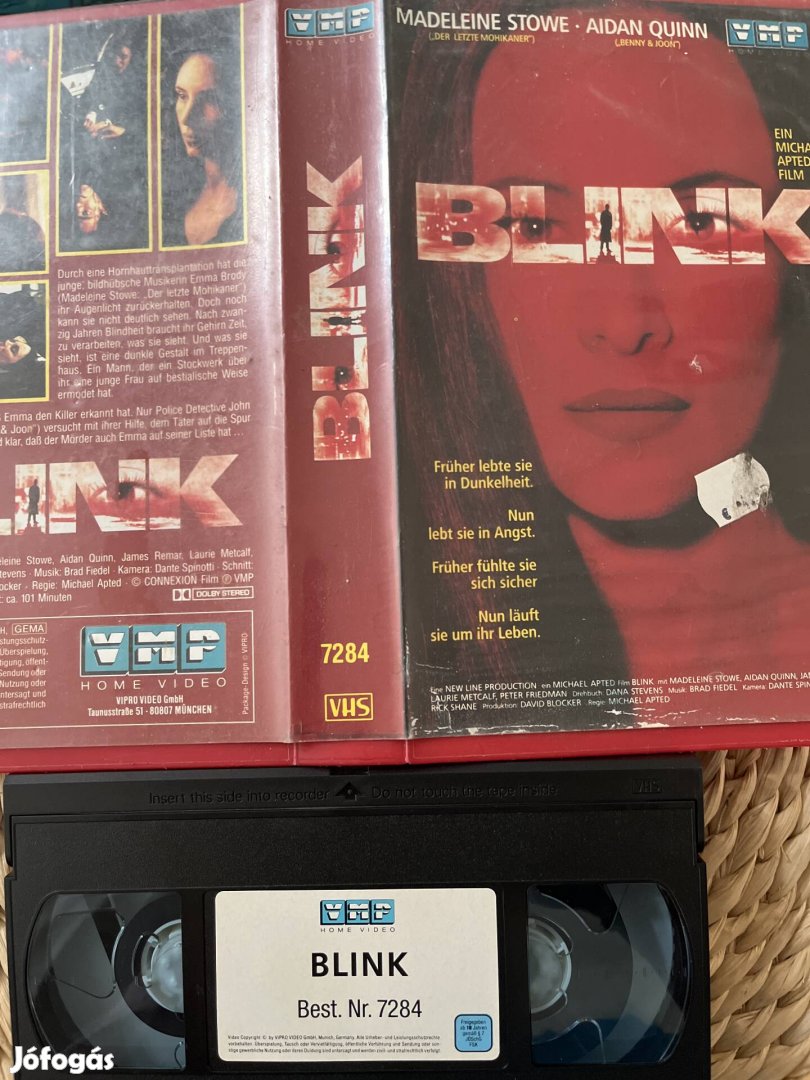 Blink vhs kazetta német nyelvű