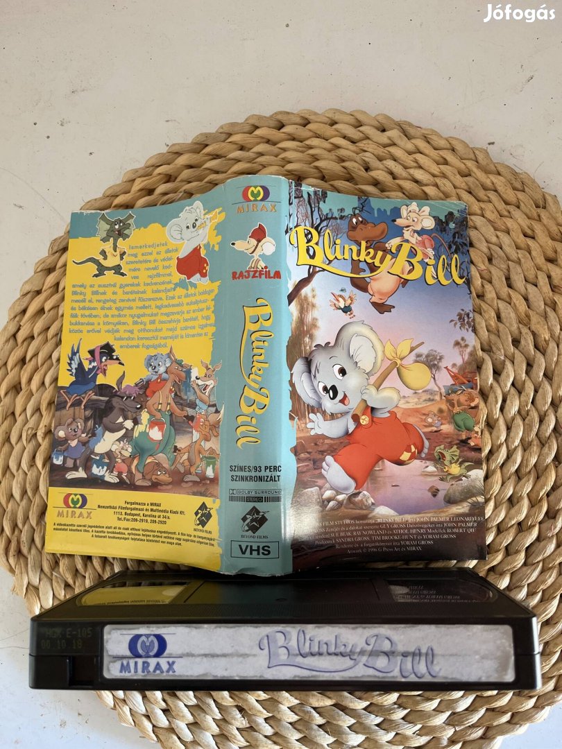 Blinky bill vhs