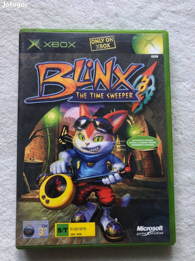 Blinx The Time Sweeper Xbox játék