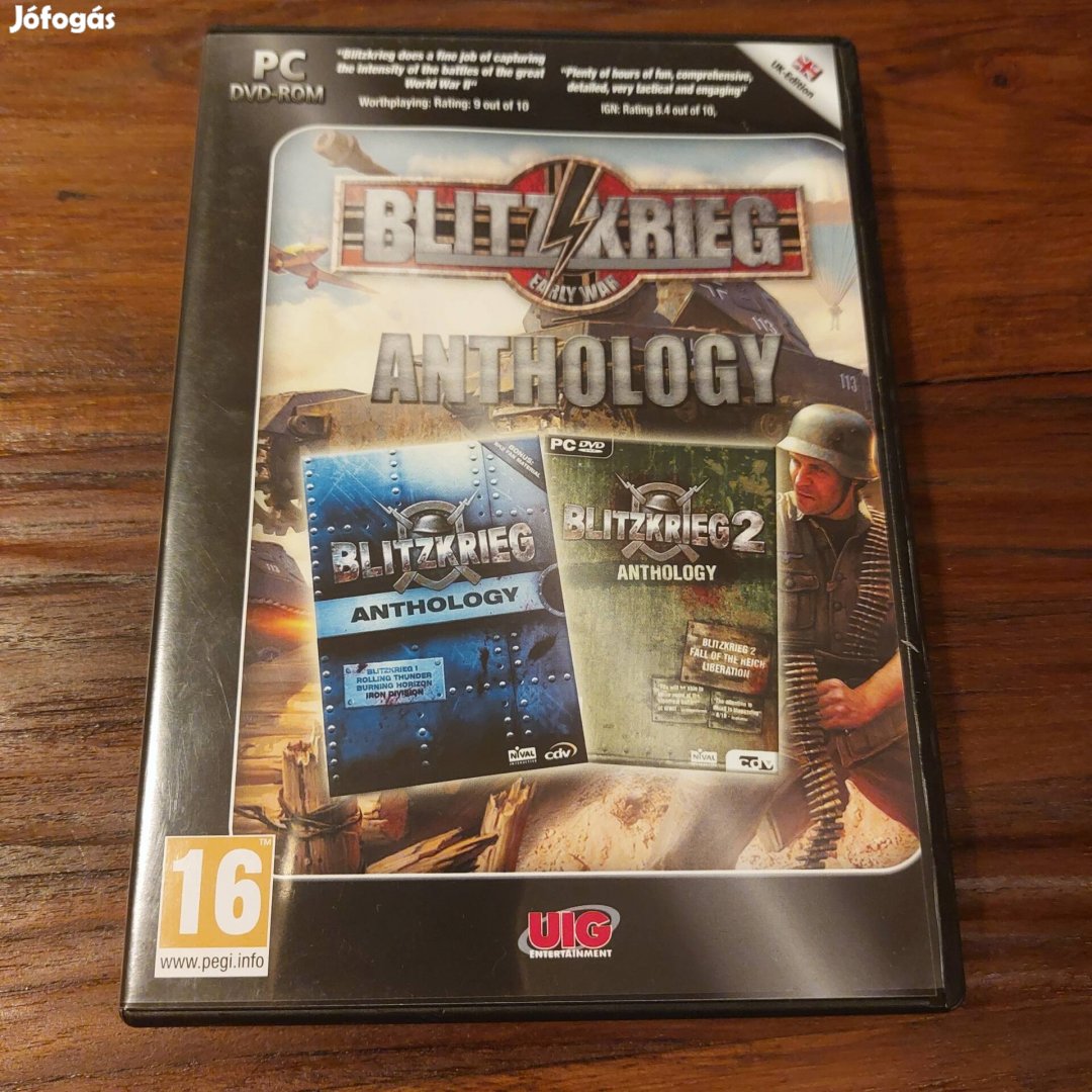 Blitzkrieg Full Anthology (Blitzkrieg 1+2+Add-ons) PC Játék