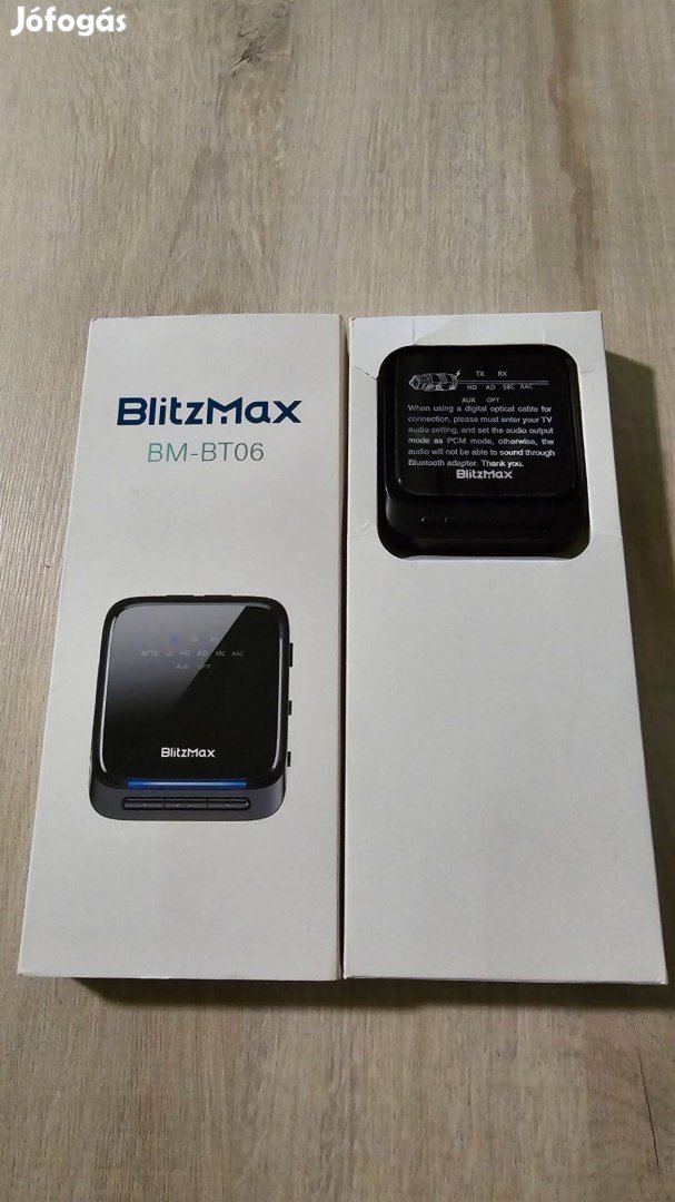 Blitzmax BT-06 bluetooth küldő / fogadó