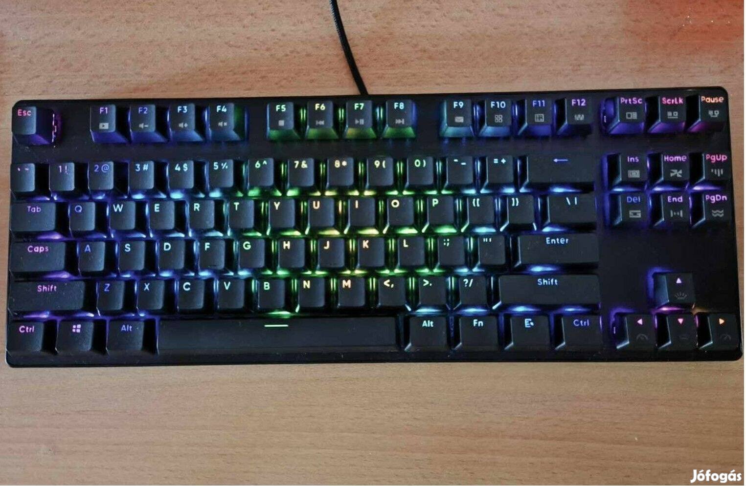 Blitzwolf BW-KB2 mechanikus billentyűzet (green switch)