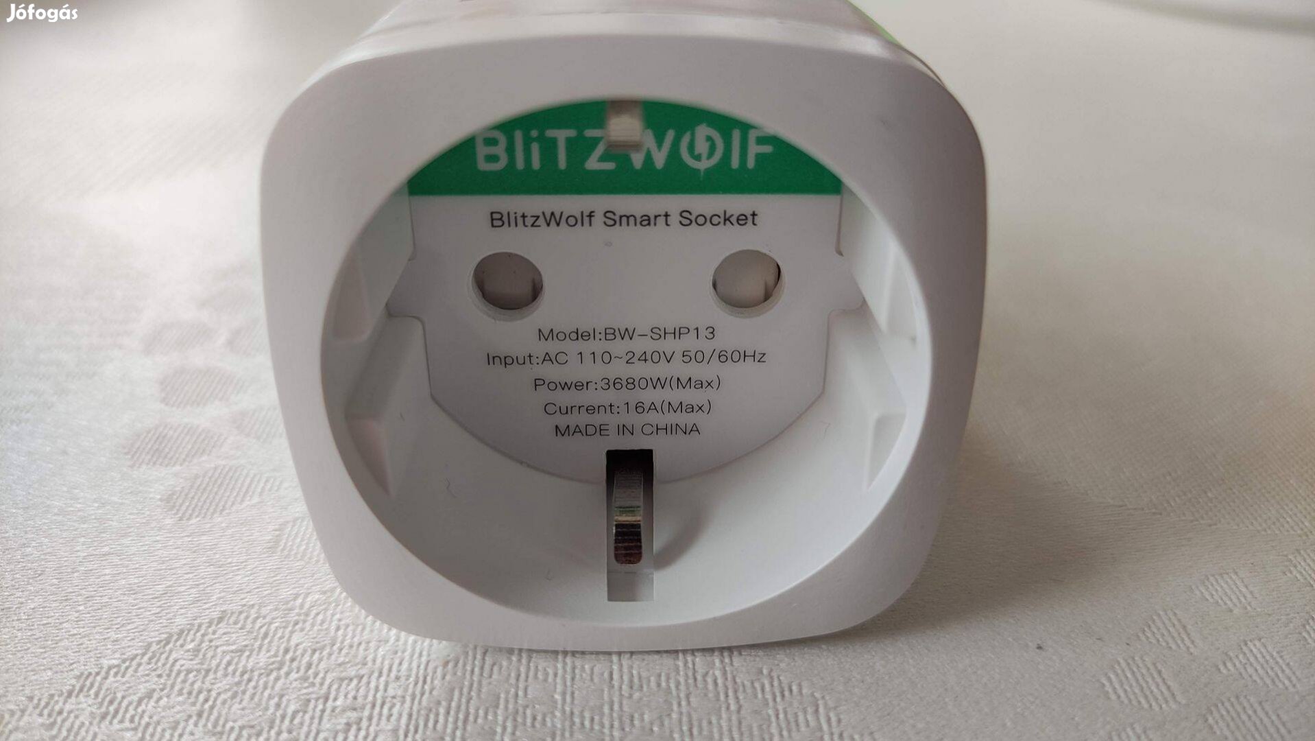 Blitzwolf BW-SHP13 Zigbee okos konnektor dugalj Home Assistant