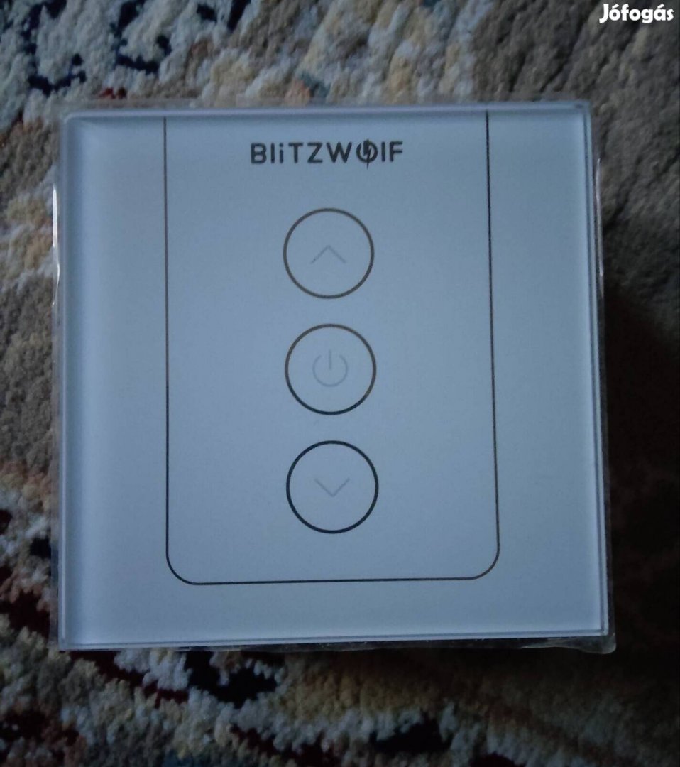 Blitzwolf BW-SS11 WIFI okos fényerő szabályzós fali kapcsoló.