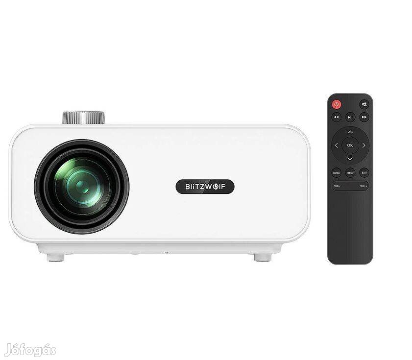 Blitzwolf BW-V5 LED Projektor vetítő Full HD 1080P (új - számla)