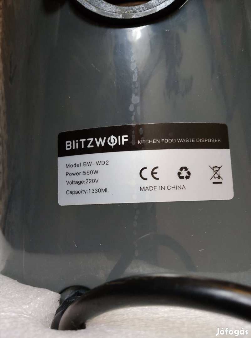 Blitzwolf BW-WD2 konyhamalac (nem kapcsol be).
