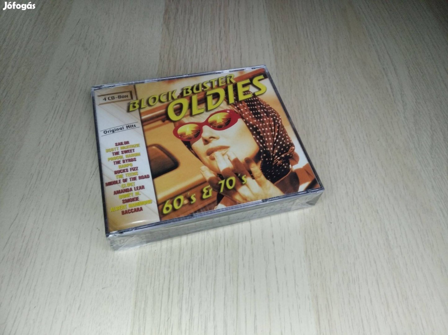 Blockbuster Oldies 60s 70s 4 x CD Box Bontatlan