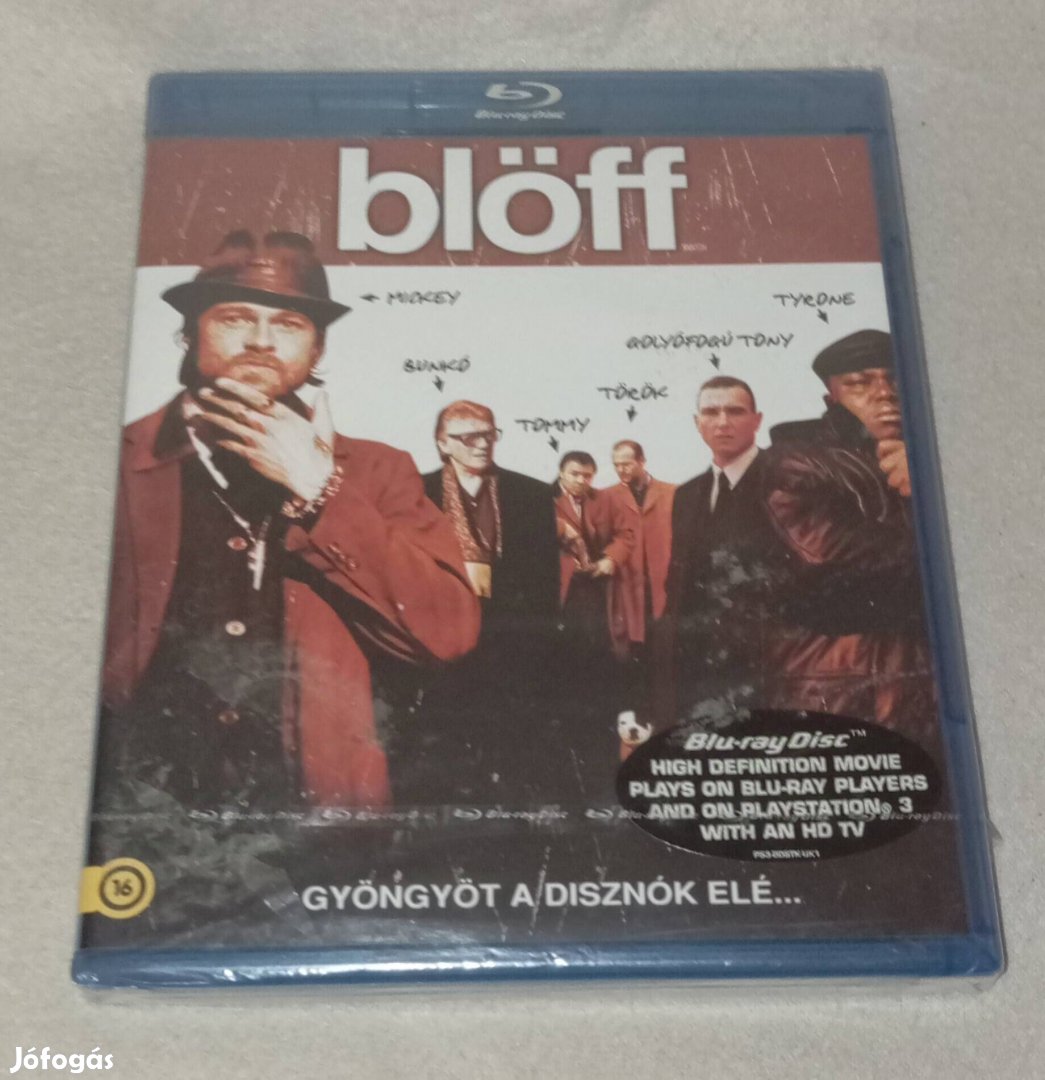 Blöff Bontatlan Magyar Kiadású Blu-ray Film