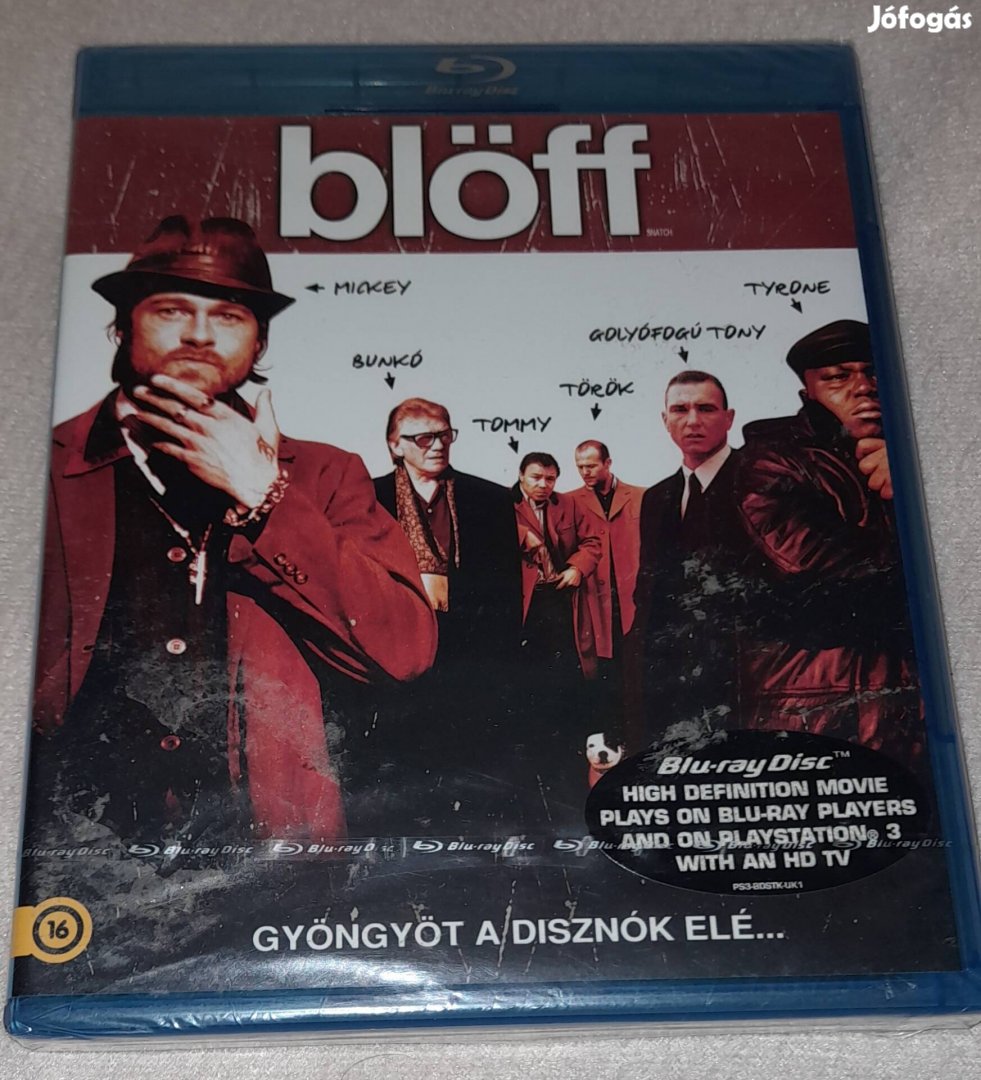 Blöff Bontatlan Magyar kiadású Magyar szinkronos Blu ray film