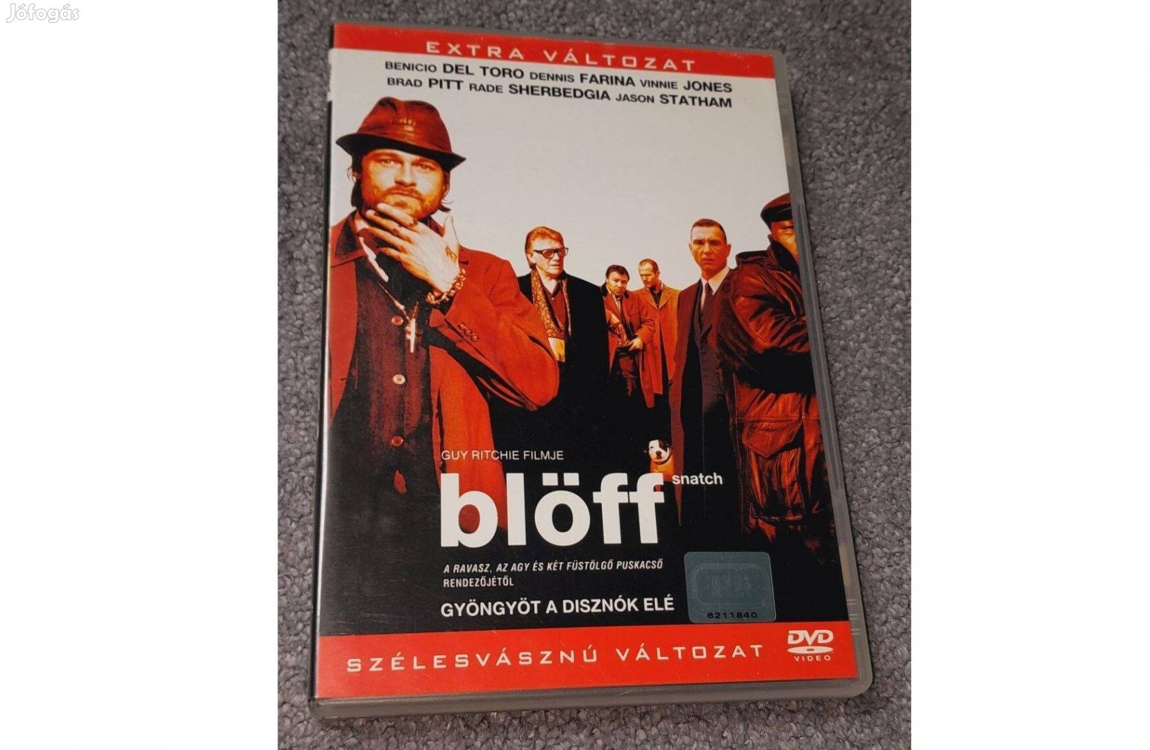 Blöff DVD (2000) Feliratos, magyar kiadás, karcmentes (R: Guy Ritchie)