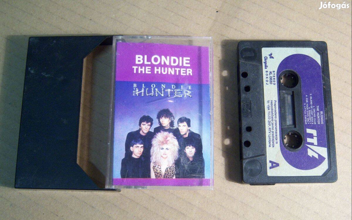 Blondie - The Hunter (kazetta) 1982 (jogtiszta) teszteletlen