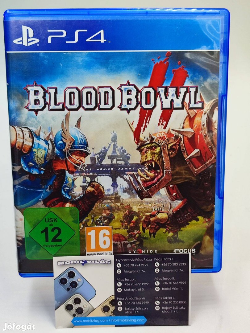Blood Bowl II PS4 Garanciával #konzl0542