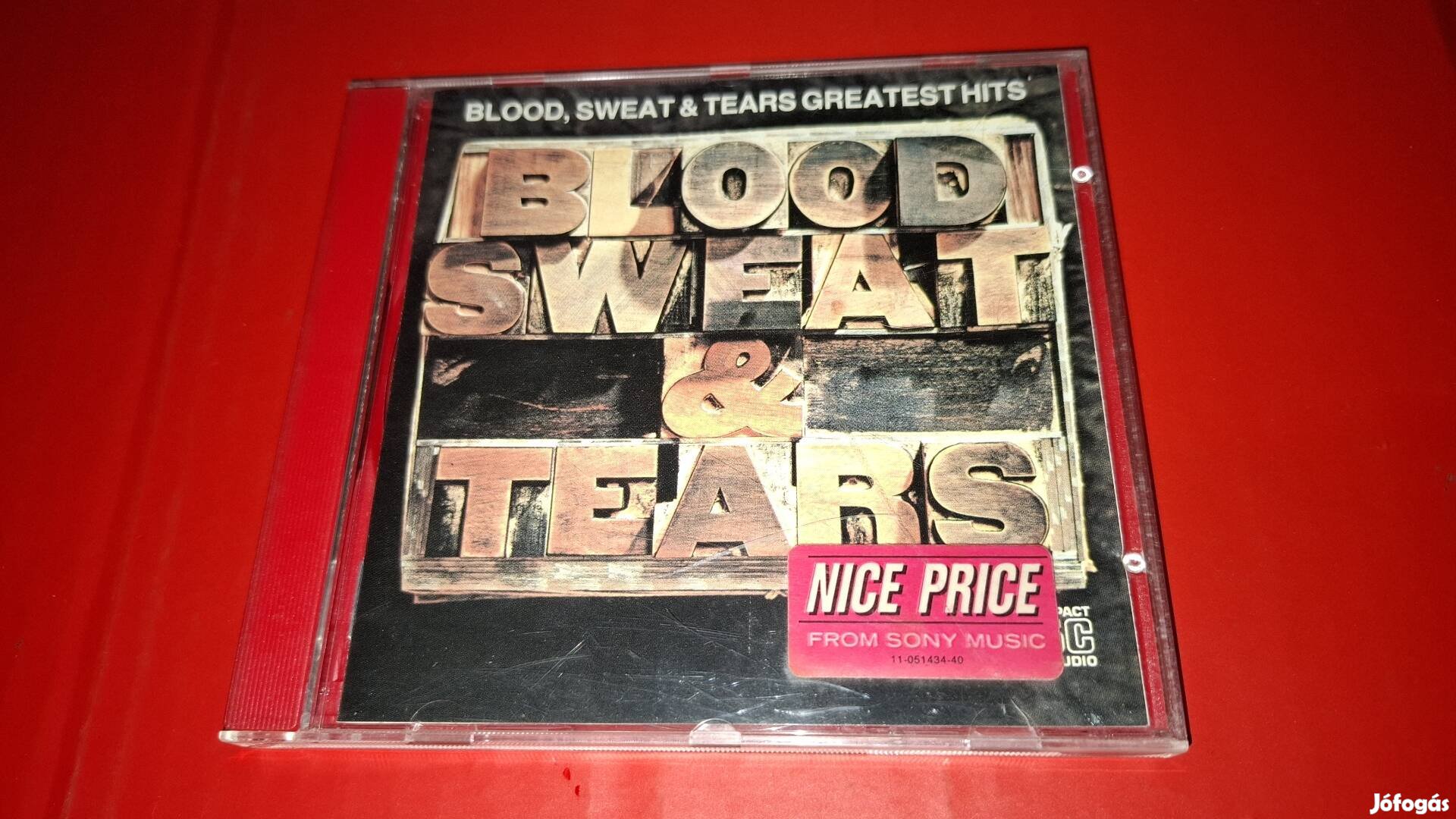 Blood , Sweat & Tears Greatest hits Cd 